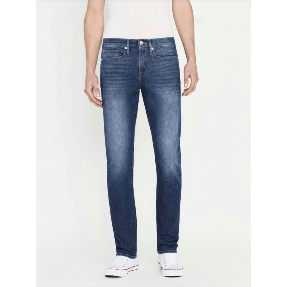 FRAME L'Homme Slim Dark Wash Denim Jeans Men's Size 31
